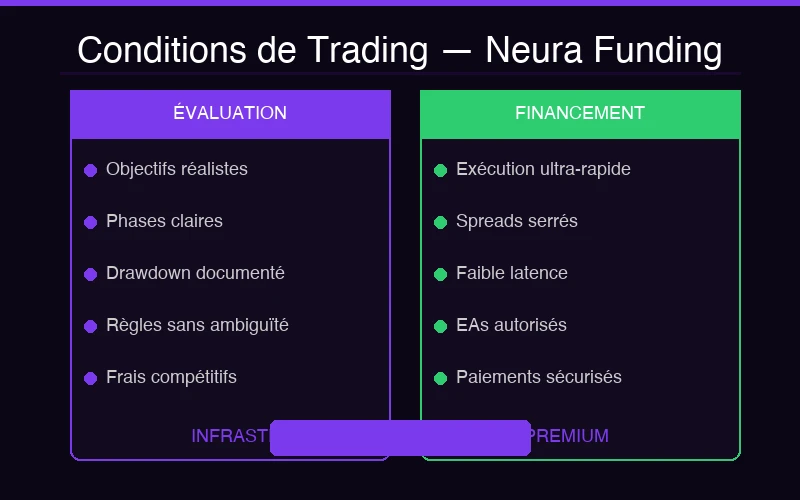 Neura Funding Trading Conditions 2026